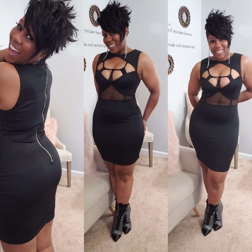 Fitted Body Con Dress